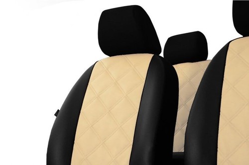 Eco-Leather Tailored Seat Covers for VAUXHALL CORSA C 2000 - 2006 3DOOR / 5DOOR - Picture 8 of 10