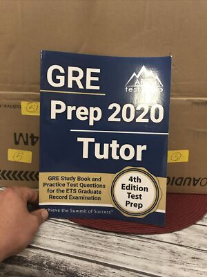 GRE Prep 2020 Tutor: GRE Study Book and Practice Test Questions for the ETS Grad