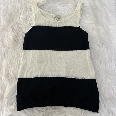 Ann Taylor LOFT womens open knit light weight sweater vest M