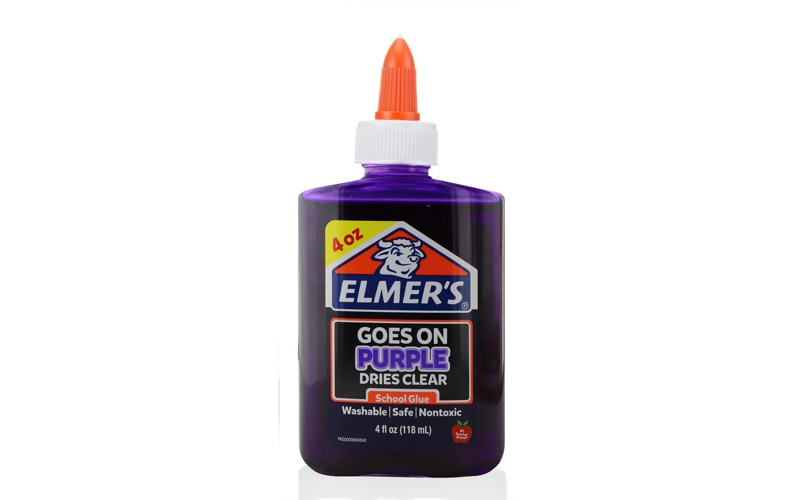 Elmer’s Disappearing Purple Liquid School Glue, 4-Ounces, 1 Count
