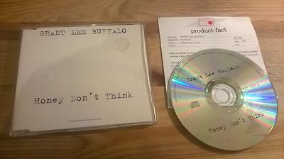 CD Pop Grant Lee Buffalo - Honey Dont Think (1 Song) Promo METRONOME sc Presskit