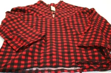 Vintage Speigel 70's Womens Small Red Plaid Long Sleeve Flannel Shirt