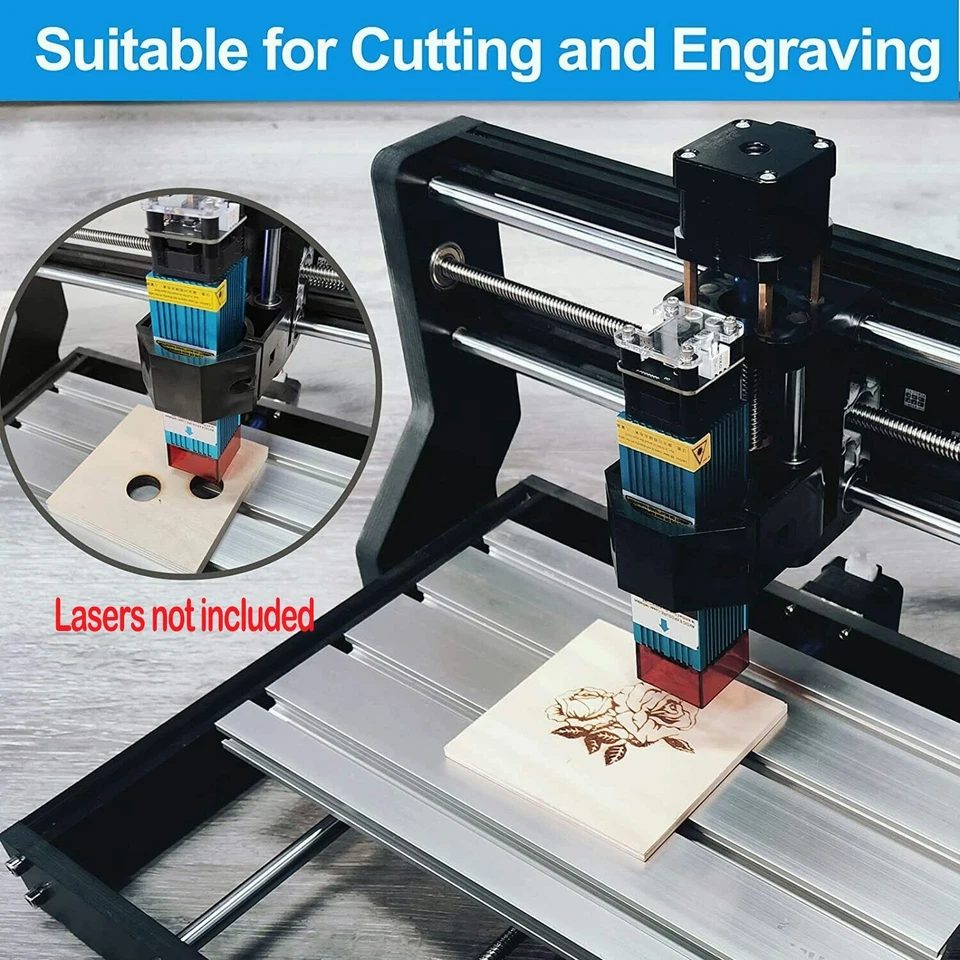 CNC3018 PRO Desktop Laser Engraving Machine GRBL Control with Offline Controller - Image 4 of 4