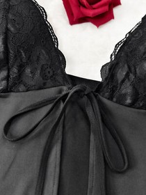 Women's Sexy-Lingerie Pajamas Shorts Camisole Lace Nightwear Sleepwear Underwear