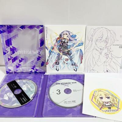 Gakusen Toshi The Asterisk War Vol.6 Limited Edition Blu-ray CD