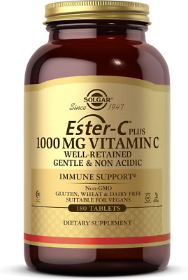 Ester-C 1000Mg Vitamin C Tablets - Gentle, Non-Acidic, Antioxidant Support - ...