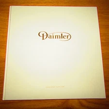 DAIMLER X308 V8 & Super V8 4.0 Supercharged UK English Hardback Brochure 2000