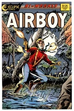 Airboy #15 VFNM 9.0 1987 Ron Randall Cover