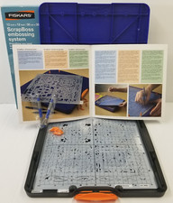 Fiskars ScrapBoss Embossing System Scrapbooking Crafts Crafting NEW IN BOX