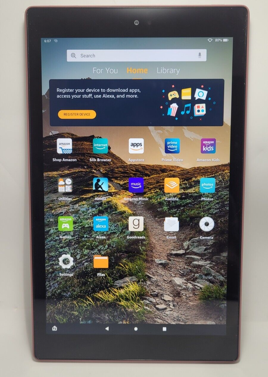 Amazon Fire HD 10 (9th Generation) 32GB, Wi-Fi, 10.1in, Twilight Blue