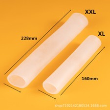 Male Penis Extender Stretcher Vacuum Enhancer Enlarger Silicone Sleeve New