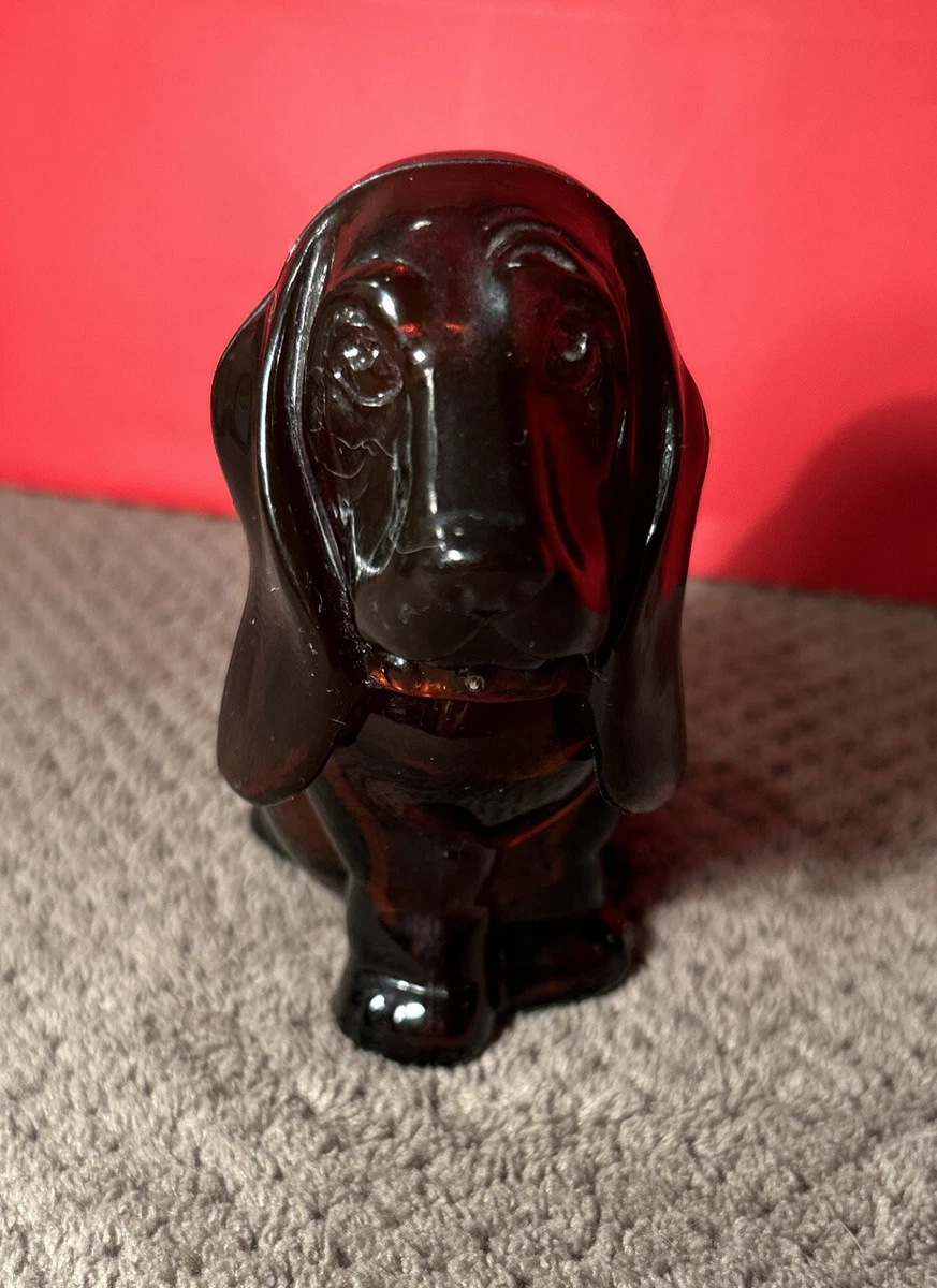 Vintage Avon Baby Basset Hound Perfume Bottle 1.25 fl.oz Sweet Honesty Cologne