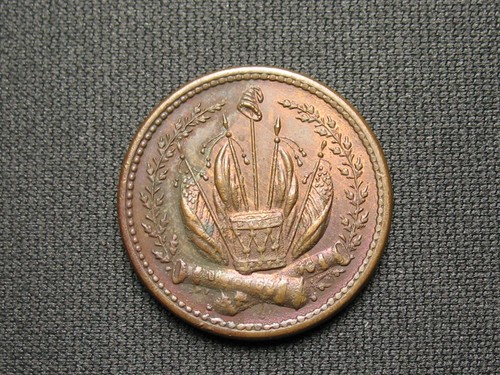 COIN SALE!! AU 1863 CIVIL WAR TOKEN "UNITED STATES COPPER" #124 - Picture 2 of 2