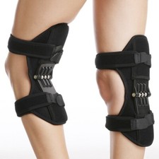 Knee Protection Booster Power Support Powerful Rebound Spring Force Pads 1 Pair