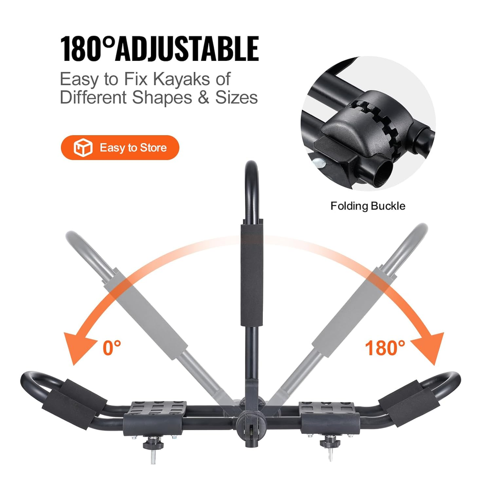 Porta Canoa Tetto - Acquista Porta Canoa Tetto Con Spedizione - Foto 3