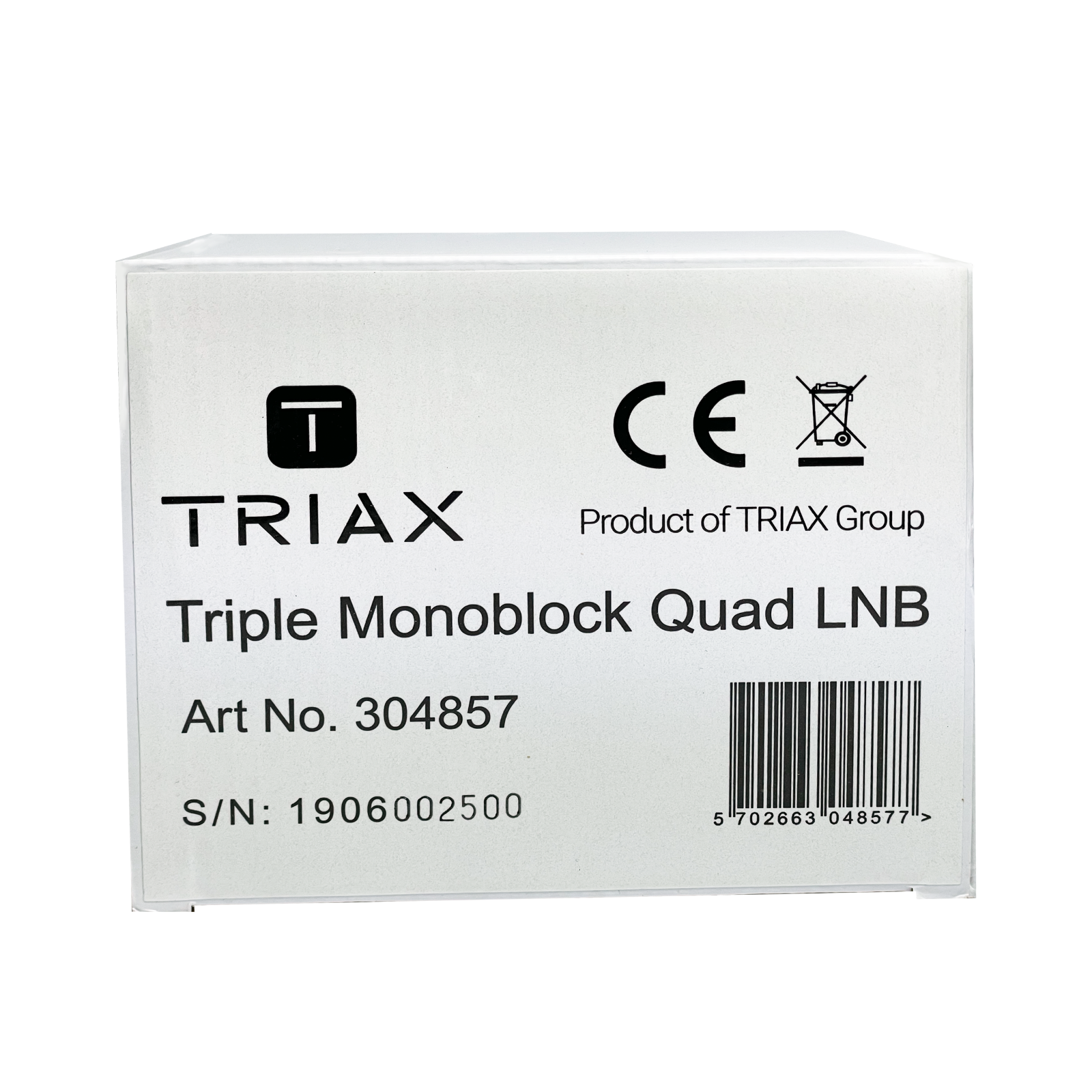 LNB Monoblock Triple Feed TRIAX - Per Satelliti Astra 19.2°, Eutelsat 16°, Hotbird 13°, Per 2 Ricevitori - Foto 3