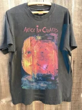 Alice In Chains Band Graphic Charcoal Color Unisex Tshirt Reprint For Men Women