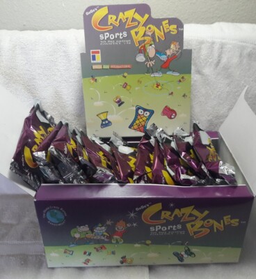 Lot of 36 ORIGINAL GoGo's CRAZY BONES SEALED FOIL PACKS 