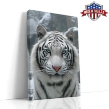 Eyes Like Winter's Fire Wall Art, Canvas Print for Home Decor, Wall Decor Poster