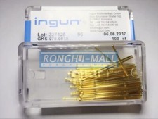 100PCS/BOX NEW FOR INGUN GKS075 303 120 A2000 cup head 1.0mm TEST PROBE