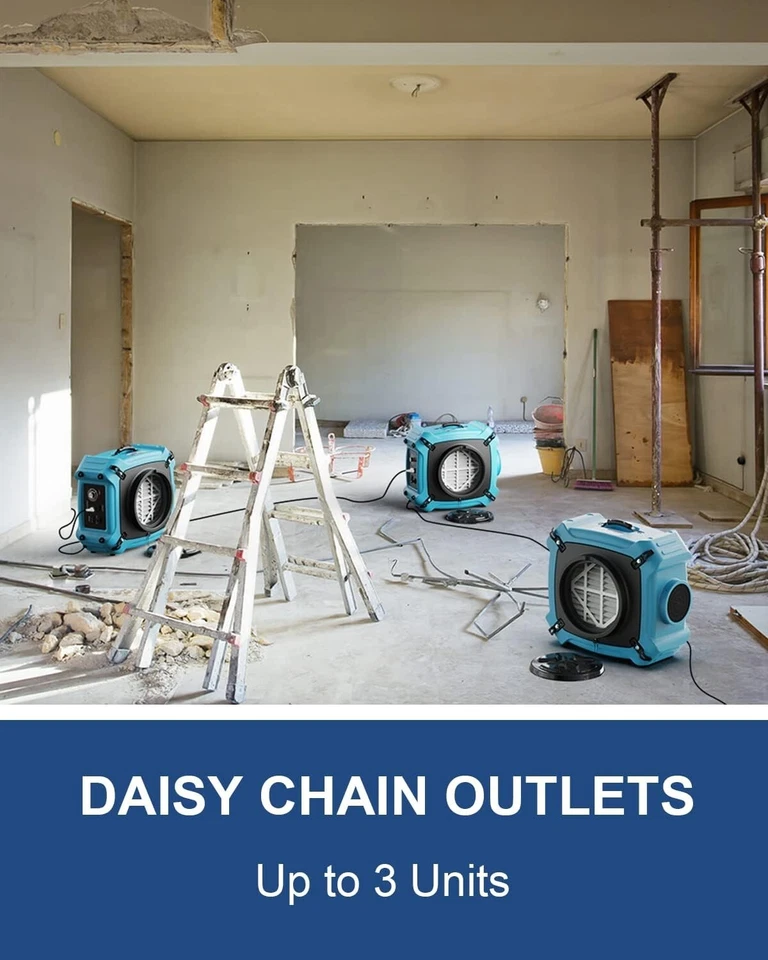 Purificador de aire industrial ALORAIR HEPA Max 870 esterilización UV-C Foto 4 de 4