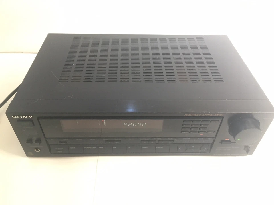 Sony 2 Channel Stereo Home Receiver Model STR-AV710 Audio Video Control *AS-IS* - Image 4 of 4