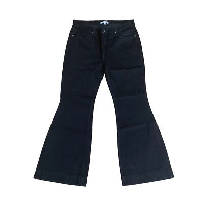RE/DONE Bell Bottom Jeans Black 166-03W70LRBL Women s 31 NWT Anthropologie