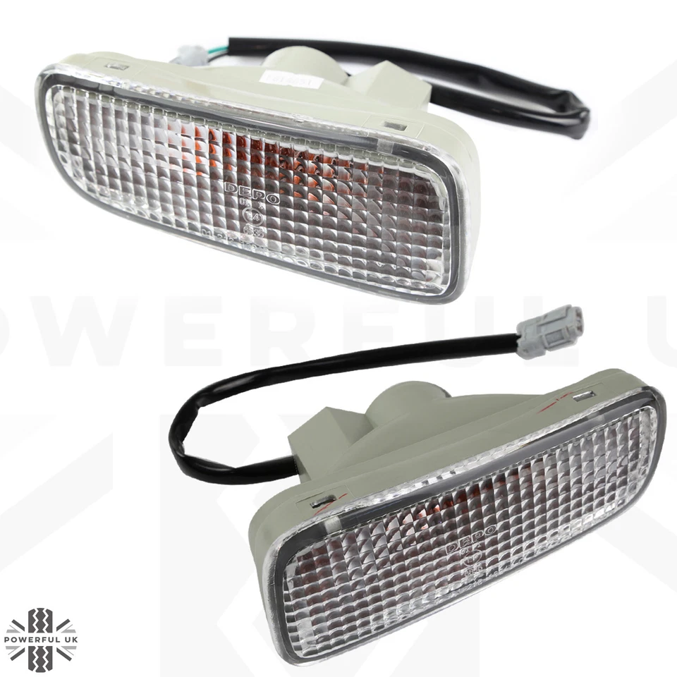 PAR Luces Indicadoras Delanteras Lámparas para Isuzu TF Rodeo Brava Pickup TFR LH+RH  Foto 2 de 4