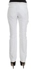 Ermanno Scervino Black White Checkered Cotton Casual Pants main image 1
