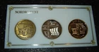 1997 .999 Fine Silver round 26 grams & Bronze & Copper  Nordic Fest, Decorah, IA
