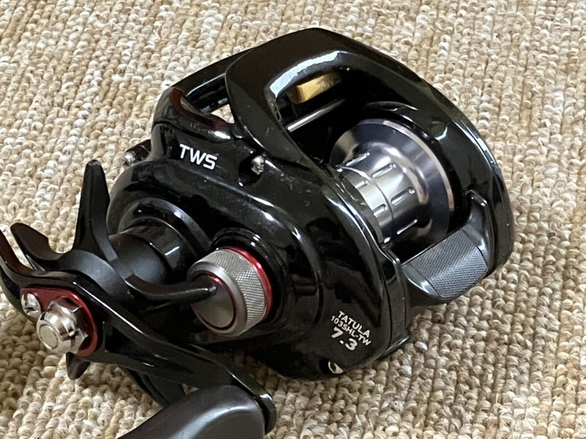 DAIWA - 中古　Daiwa 　*おまけ有り　TATULA 103SHL-TW 7.3 Daiwa Tatula 103Shl-Tw Bait Reel Left Handle Used with Box F
