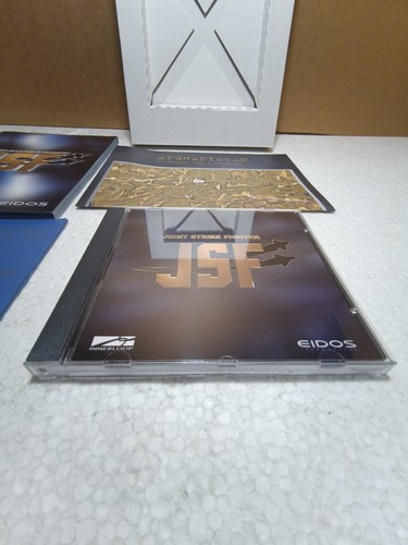 Joint Strike Fighter JSF PC Big Box, NEW! Damaged CIB, RARE - Vintage - RETRO! - Picture 8 of 24