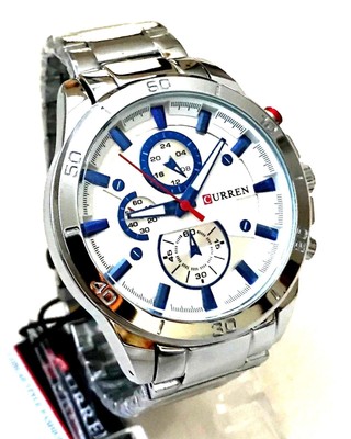 curren silver watch
