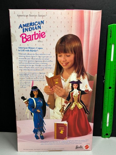 American Indian Barbie Doll American Stories Series 1996 Mattel NIB - Picture 3 of 4