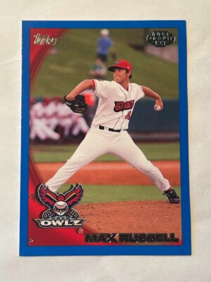 2010 Topps Pro Debut #261 Max Russell Blue Parallel /369