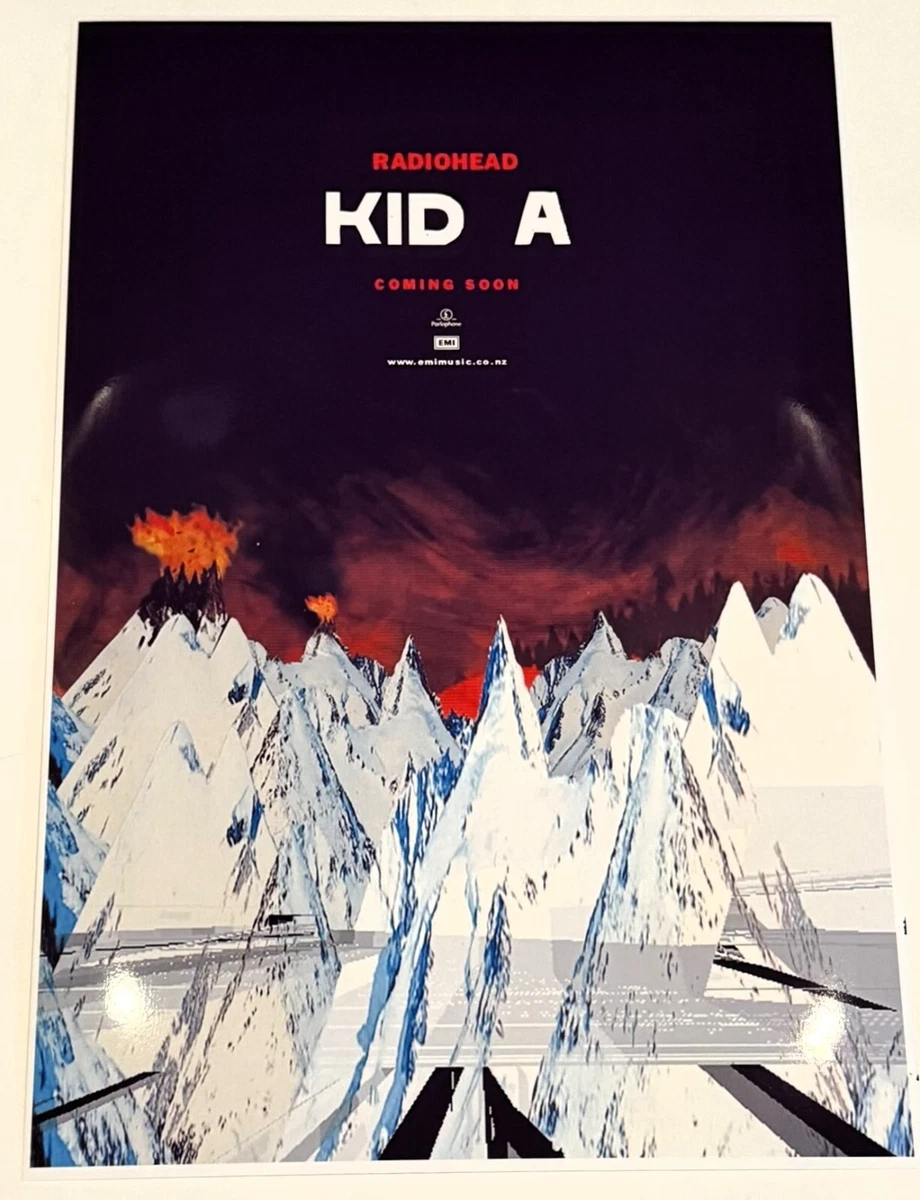 希少 レディオヘッド トム・ヨーク KID A ポスター B2 希少 レディオヘッド トム・ヨーク KID A ポスター B2 希少 レディオ