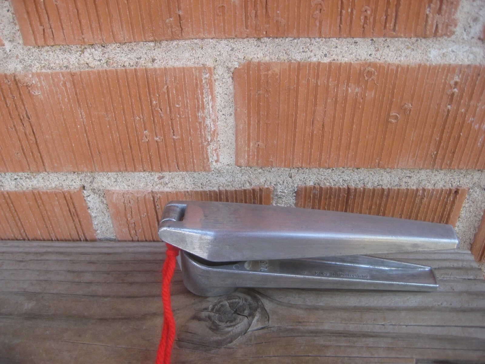 1990s Vintage 6" Length * SUSI - ZYLISS * Full Aluminum Garlic Press SWITZERLAND