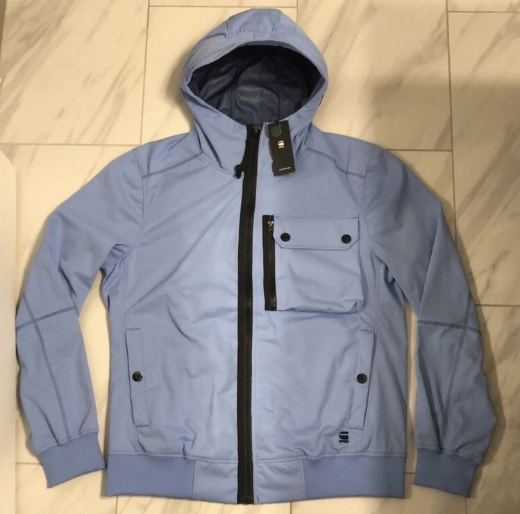 G-Star Raw Men's Desert Storm Softshell Jacket Blue $190 New