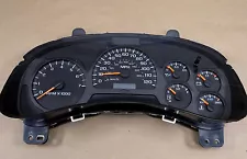 2002-2005 CHEVY TRAILBLAZER INSTRUMENT GAUGE CLUSTER SPEEDOMETER REMAN REBUILT 