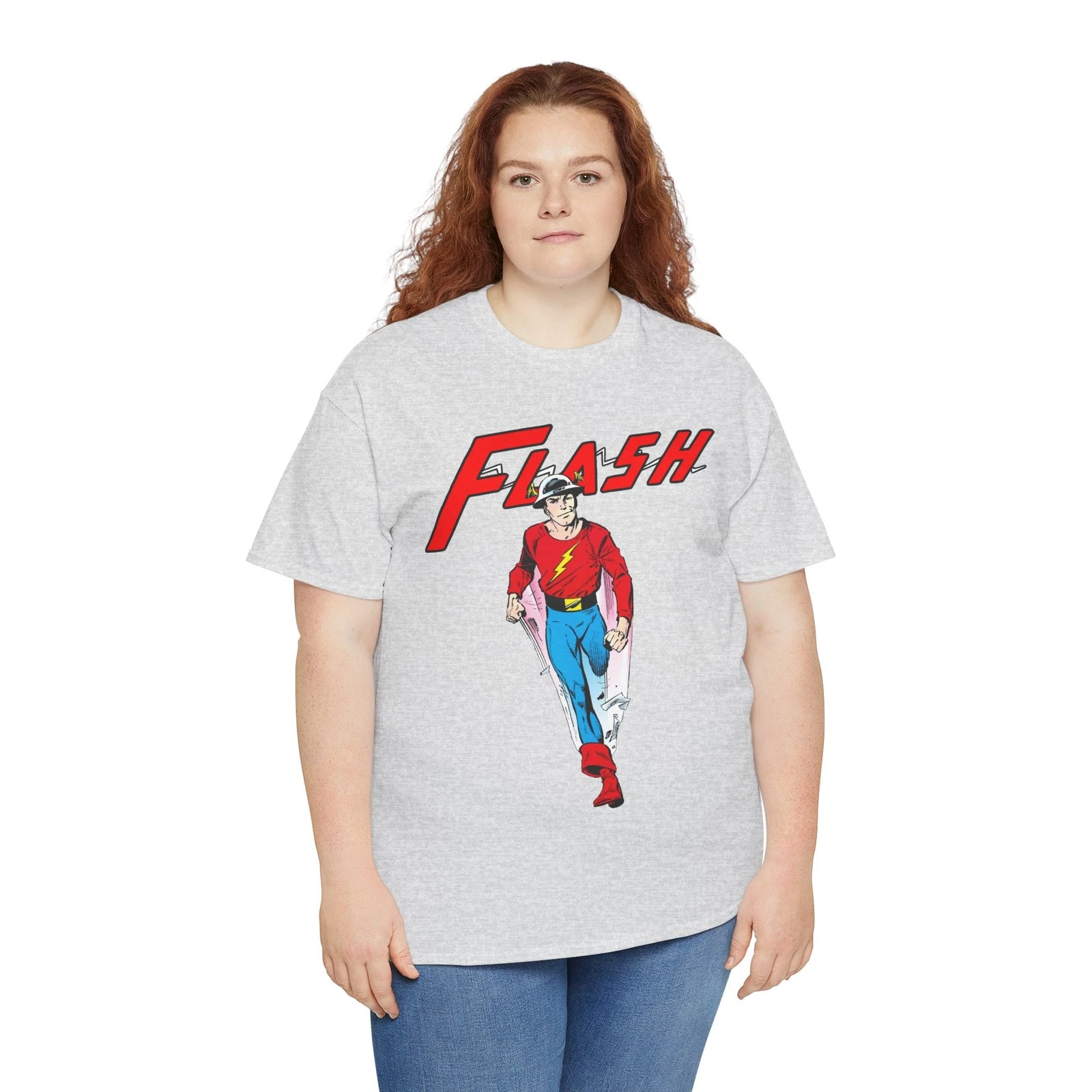 Golden Age Flash T-Shirt - John Byrne Art - DC Comics - Jay Garrick - JSA