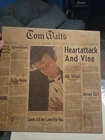 Tom Waits Heart Attack and Vine Asylum 6E-295 EX+ Inner Sleeve Lyrics BEAUTIFUL