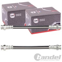 2X A.B.S. BremsschlÄUche Hinten Innen Passend FüR Fiat Grande Idea Punto Lancia