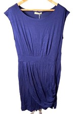 Chance NWT Blue Cap Sleeve Bodycon Dress Sz S