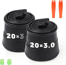 Bike Inner Tube Set 16/20x3.0/4.0 Heavy Duty Tubes 20 x 3.0 inch, 2 Pack