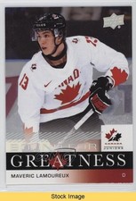 2024 Team Canada Juniors Bound for Greatness Maveric Lamoureux #BG-17 READ 1tb6