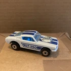 1970 Matchbox Lesney Superfast No. 23 Ford Mustang GT 350 White/Blue Stripes NM