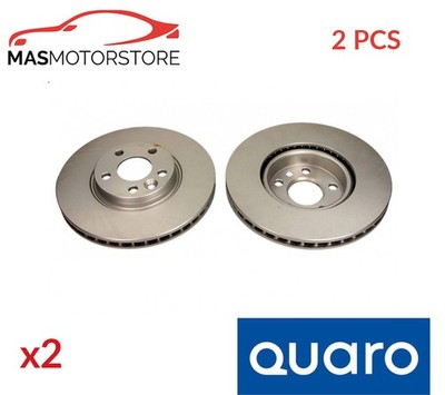 BREMSSCHEIBEN SATZ PAAR VORNE QUARO QD6766 2PCS A FÜR FORD MONDEO IV
