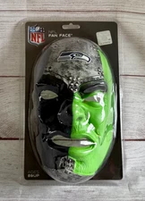 Seattle Seahawks NFL Franklin Sports Team Logo Fan Face Mask Ages 8+