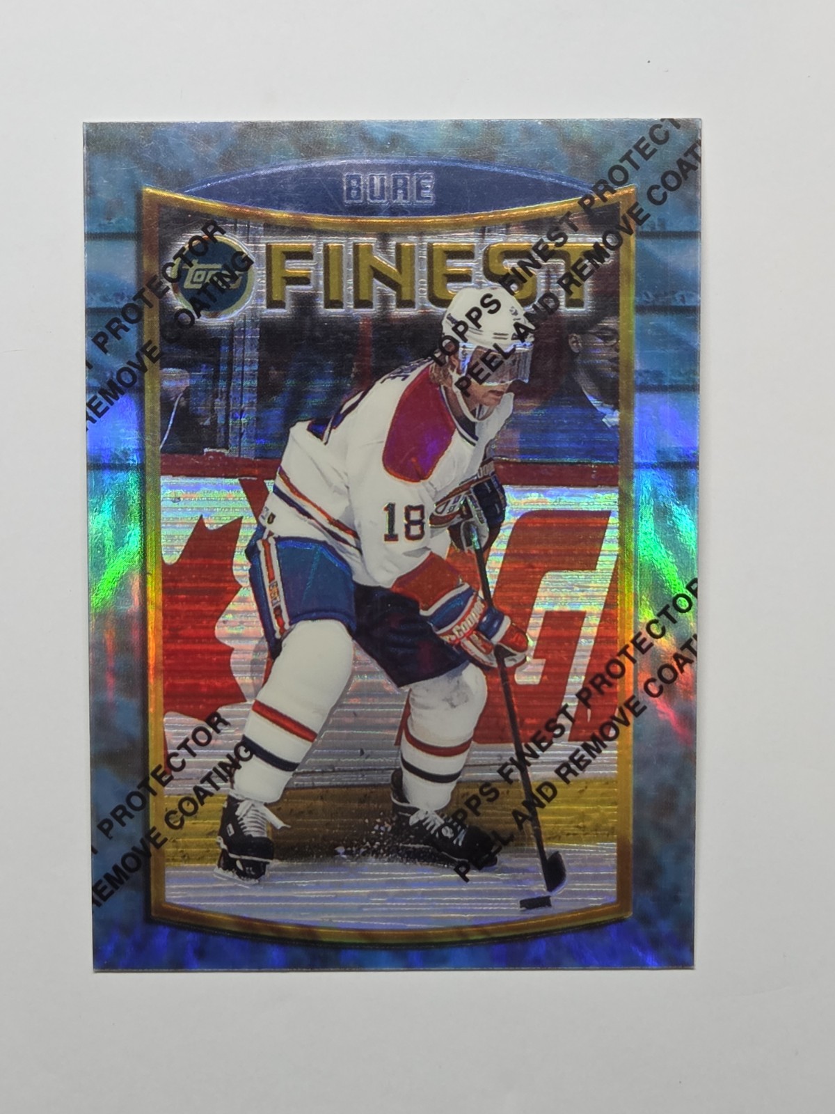 1994-95 Topps Finest #48 VALERI BURE Refractor