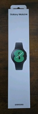 New Samsung Galaxy Watch4 SM-R860 40mm Black Bluetooth WiFi GPS Smartwatch ECG 